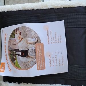 Adjustable Dog Lift for Pets Harness Dog Sling In Black